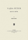 Vajda Péter élete és művei