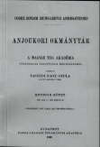 Anjoukori okmánytár VII. Codex Diplomaticus Hungaricus Andegavensis