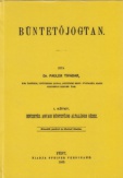 Büntetőjogtan I. Anyagi büntetőjog általános része