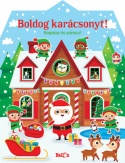 Boldog karácsonyt! - Ragassz és színezz!