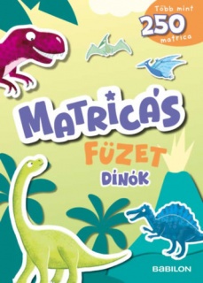 Matricás füzet - Dínók