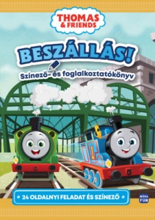 Thomas & Friends - Beszállás! Színező- és foglalkoztatókönyv 