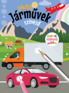 Zajos járművek színező