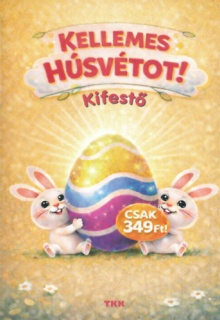 Kellemes Húsvétot! kifestő