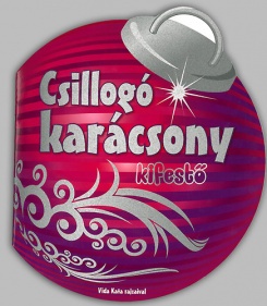 Csillogó karácsony kifestő