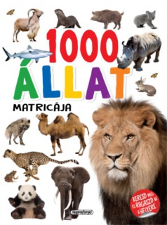 1000 állat matricája - Fehér