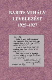 Babits Mihály levelezése 1925-1927