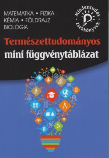 Természettudományos mini függvénytáblázat