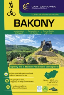 Bakony turistakalauz 1:40 000