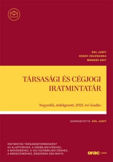 Társasági és cégjogi iratmintatár