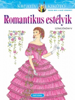 Romantikus estélyik - Színezőkönyv