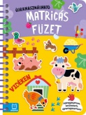 Újrahasználható matricás füzet - Vidéken