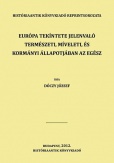 Európa tekíntete jelenvaló természeti, míveleti, és kormányi állapotjában 10. kötet