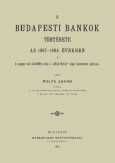 A budapesti bankok története az 1867-1894. években