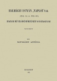 Halmágyi István Naplói-nak - 1752-53. és 1762-69 - magyar művelődéstörténeti vonatkozásai