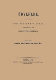 Üdvlelde - Gróf Dessewffy Aurél hátrahagyott némi iromány-töredékivel