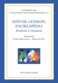 Szótár, lexikon, enciklopédia