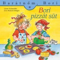 Bori pizzát süt 