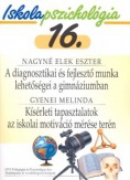 A diagnosztikai és fejlesztő munka lehetőségei a gimnáziumban