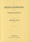 A királyi kancellária az Árpádok korában