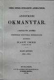 Anjoukori okmánytár I. Codex Diplomaticus Hungaricus Andegavensis