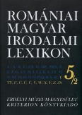 Romániai magyar irodalmi lexikon 5/2 T-Zs