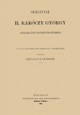 Okmánytár II. Rákóczy György diplomácziai összeköttetéseihez