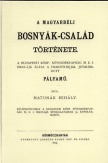 A magyarbéli Bosnyák-család története