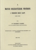 A magyar országgyűlések története I. Ferdinánd király alatt (1526-1563) III