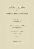 A szörényi bánság és Szörény vármegye története III.