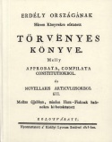 Erdély országának Három Könyvekre osztatott törvényes könyve III.