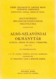 Alsó-Szlavóniai okmánytár