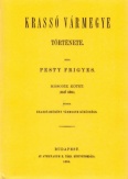 Krassó vármegye története II. Első rész.