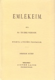 Emlékeim. Második kötet