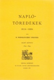 Naplótöredékek 1824-1886. I. 1824-1844