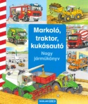 Markoló, traktor, kukásautó