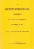 A czisztercziek középkori iskolázása Párisban székfoglaló értekezés