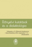 Élőnyelvi kutatások és a dialektológia