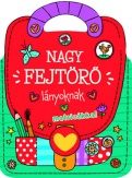 Nagy fejtörő lányoknak - matricákkal