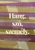 Hang, szó, személy