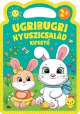 Ugribugri Nyuszicsalád kifestő