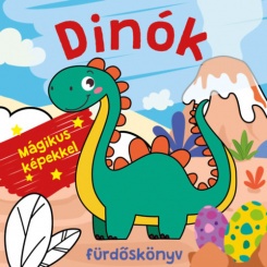 Dinók fürdőskönyv