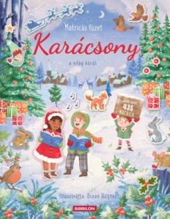 Karácsony a világ körül - Matricás füzet