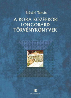 A kora középkori longobárd törvénykönyvek
