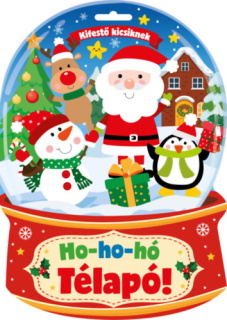 Ho-ho-hó Télapó - kifestő kicsiknek