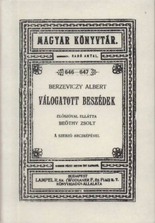 Berzeviczy Albert válogatott beszédei