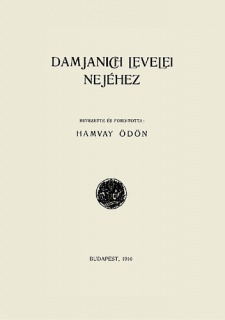 Damjanich levelei nejéhez