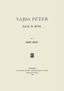 Vajda Péter élete és művei