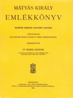 Mátyás király emlékkönyv