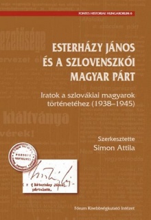 Esterházy János és a szlovenszkói Magyar Párt